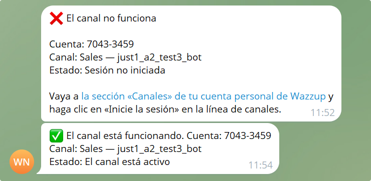 Notificaciones Telegram