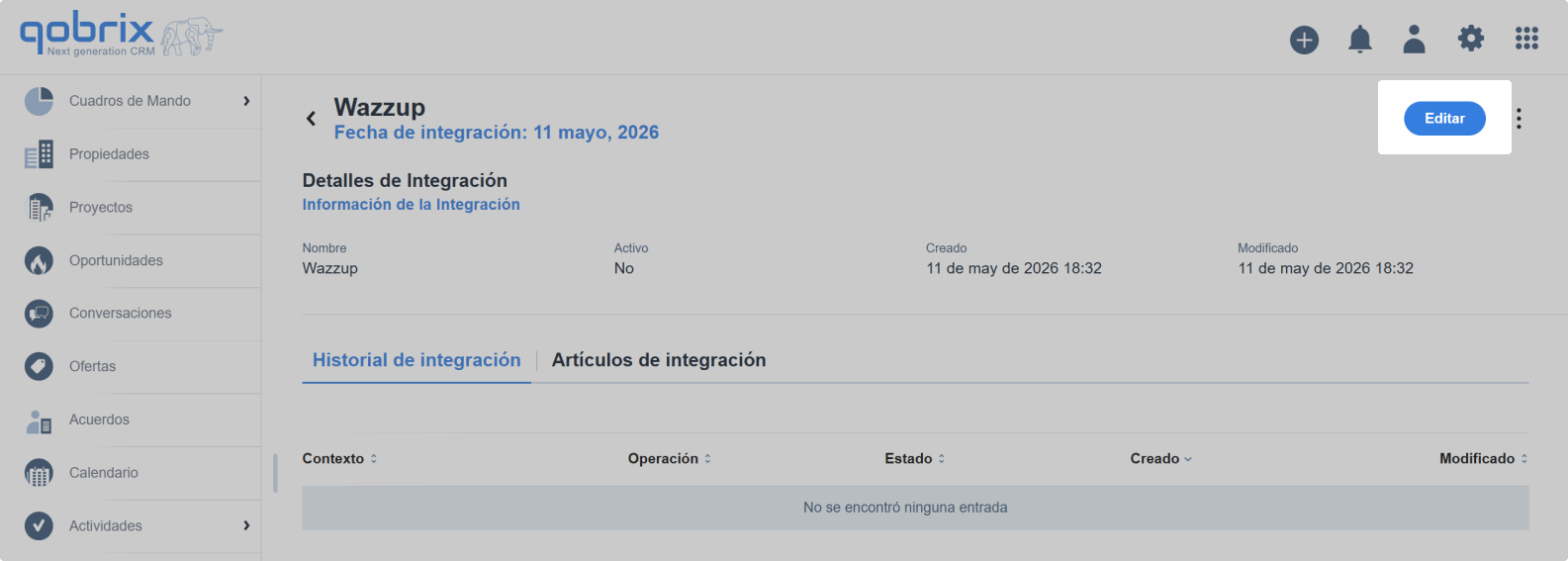 Qobrix Editar