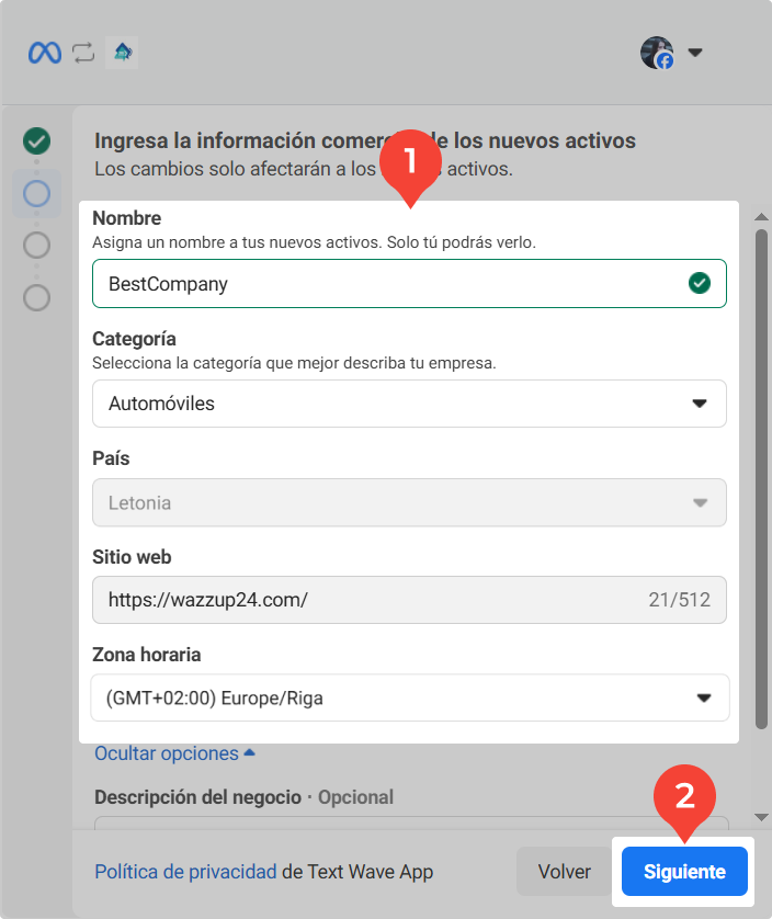 Esp Business Account