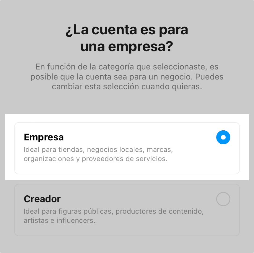 Instagram Empresa